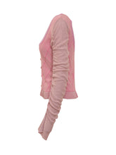 Round Neckline Cardigan - Cormio | $store$