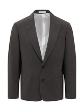 Single-Breasted Blazer - Cellar Door | $store$