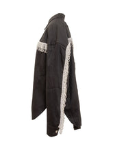 Giacca in Denim con Strass - Donna | $store$