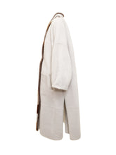 Merino Reversible Long Coat. - Blancha | $store$