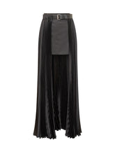 Belted Pleated Skirt - EXTRA EXCLUSIVE WOMAN | $store$