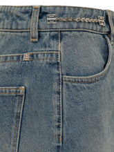 Gonna in Denim con Catena - Donna | $store$