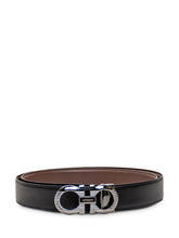 Reversible Gancini Belt - EXTRA EXCLUSIVE MAN | $store$