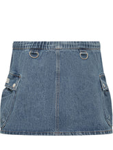 Denim Cargo Miniskirt - Coperni | $store$