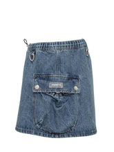 Denim Cargo Miniskirt - Coperni | $store$
