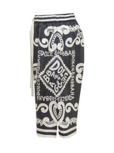 Shorts Jogging in Twill di Seta Marina - Dolce & Gabbana | $store$