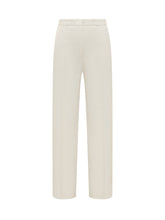 Virgin Wool and Silk Trousers - EXTRA EXCLUSIVE WOMAN | $store$