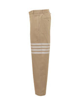 Cotton Pants with 4-Bar Motif - EXTRA EXCLUSIVE MAN | $store$