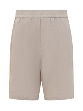 Cotton Bermuda with Logo - Ami Alexandre Mattiussi | $store$