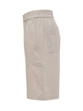 Cotton Bermuda with Logo - Ami Alexandre Mattiussi | $store$