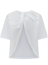 T-Shirt with Back Opening - EXTRA EXCLUSIVE WOMAN | $store$