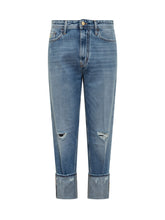 Jeans with High Lapel - EXTRA EXCLUSIVE WOMAN | $store$