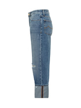 Jeans with High Lapel - EXTRA EXCLUSIVE WOMAN | $store$