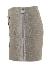 Skirt with Rhinestone Charms - Elisabetta Franchi | $store$