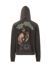 Hoodie with Bacchus Print - EXTRA EXCLUSIVE MAN | $store$