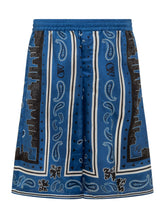 Shorts with Bandana Motif. - EXTRA EXCLUSIVE MAN | $store$