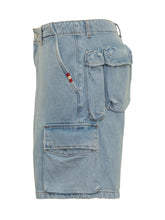 Bermuda Cargo in Jeans - Amish | $store$
