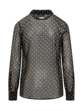 Silk Shirt with Polka Dot Pattern - EXTRA EXCLUSIVE WOMAN | $store$
