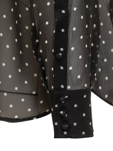 Silk Shirt with Polka Dot Pattern - EXTRA EXCLUSIVE WOMAN | $store$