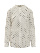 Silk Shirt with Polka Dot Pattern - EXTRA EXCLUSIVE WOMAN | $store$