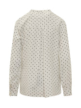Silk Shirt with Polka Dot Pattern - EXTRA EXCLUSIVE WOMAN | $store$
