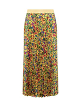 Pleated Skirt with Floral Pattern - EXTRA EXCLUSIVE WOMAN | $store$