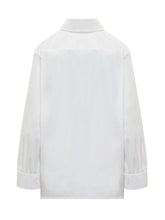 Cotton Shirt with Clips - EXTRA EXCLUSIVE WOMAN | $store$