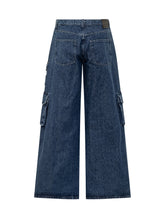 Cargo Jeans with Logo - EXTRA EXCLUSIVE WOMAN | $store$