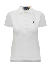 Slim Fit White Polo Ralph Lauren - COLLEZIONE TEAM EC | $store$