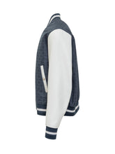 Mixed Mat Varsity Jacket - EXTRA EXCLUSIVE MAN | $store$