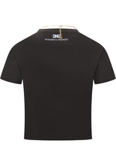 T_Shirt with Bow Necklace - Elisabetta Franchi | $store$