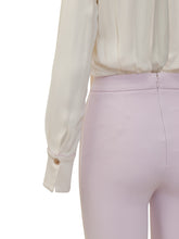 Georgette and Crepe Jumpsuit with Piping - Elisabetta Franchi | $store$