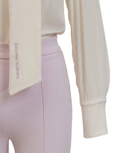 Georgette and Crepe Jumpsuit with Piping - Elisabetta Franchi | $store$