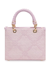 Borsa Tote in Rafia e Tessuto - Donna | $store$