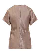 Fitted Short-Sleeved Blouse - EXTRA EXCLUSIVE WOMAN | $store$