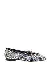 Mesh ballerinas with crystals - EXTRA EXCLUSIVE WOMAN | $store$