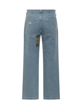 Double Knee Denim Jeans - COLLEZIONE TEAM EC | $store$