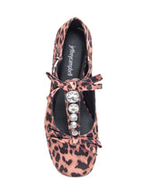 Ballerina Leopard Satin - Donna | $store$