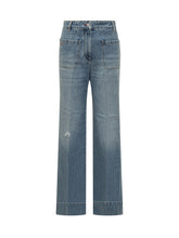 Victoria Beckham Wide Leg Jeans in Vintage Denim - COLLEZIONE TEAM EC | $store$