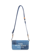 Borsa Marc Jacobs The Mini Bag in Denim Patchwork - Borse A Mano Donna | $store$