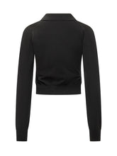 Maglia nera Dolce & Gabbana con scollo - Abbigliamento Donna | $store$