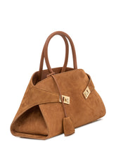 Ferragamo Borsa a Mano in Camoscio Marrone - Borse A Mano Donna | $store$