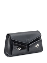 Borsa nera Ferragamo in pelle con tasche - Borse A Spalla Donna | $store$