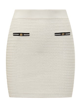Knitted Mini Skirt with Logo Details Amiri - Amiri | $store$