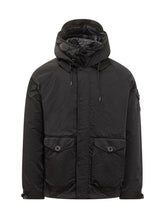 C.P. Company Black Nylon Hooded Jacket - C P Company | $store$