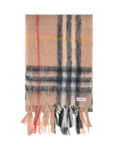 Burberry Checked Wool Scarf with Fringes - Burberry | $store$