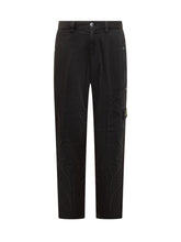 Stone Island Black Cotton Cargo Pants - COLLEZIONE TEAM EC | $store$
