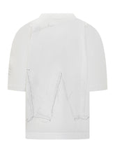 Givenchy T-shirt Bianca con Logo Ricamato - Abbigliamento Donna | $store$