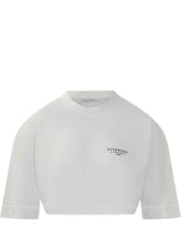 Givenchy T-shirt Bianca Cropped - Abbigliamento Donna | $store$