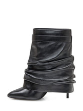 Givenchy Stivaletto in Pelle Nera con Lucchetto Oro - COLLEZIONE TEAM EC | $store$